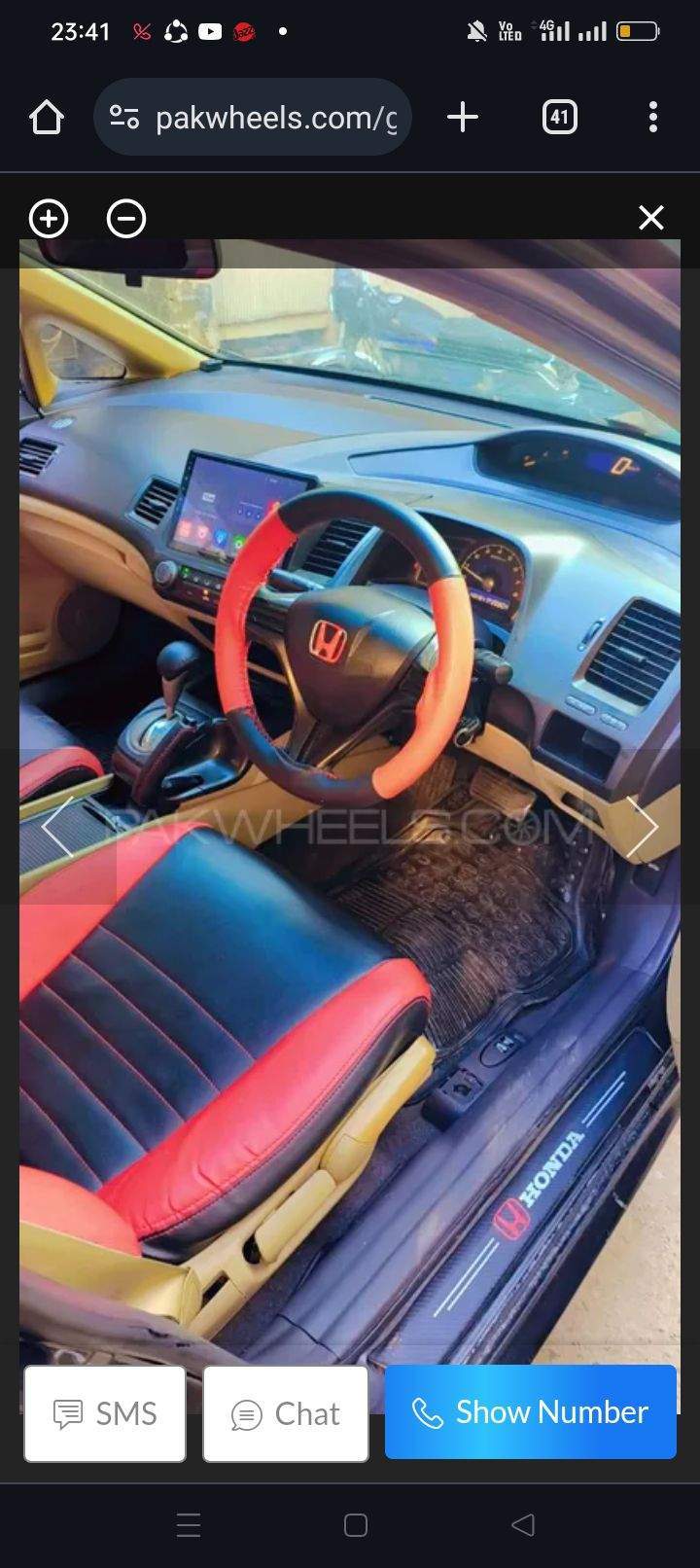 Honda reborn prismatic full option by nadeem shahzad