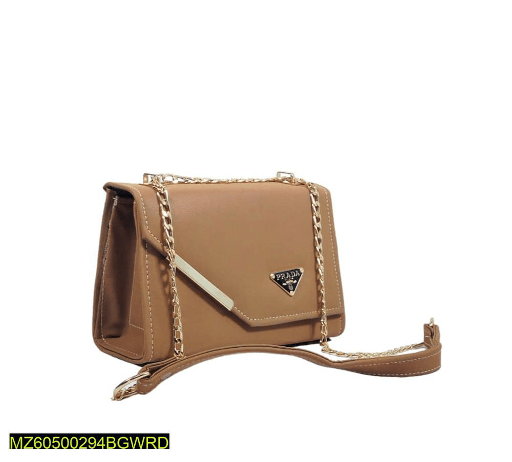 Women’s PU Leather plain crossbody bags by Muhammad Afaq