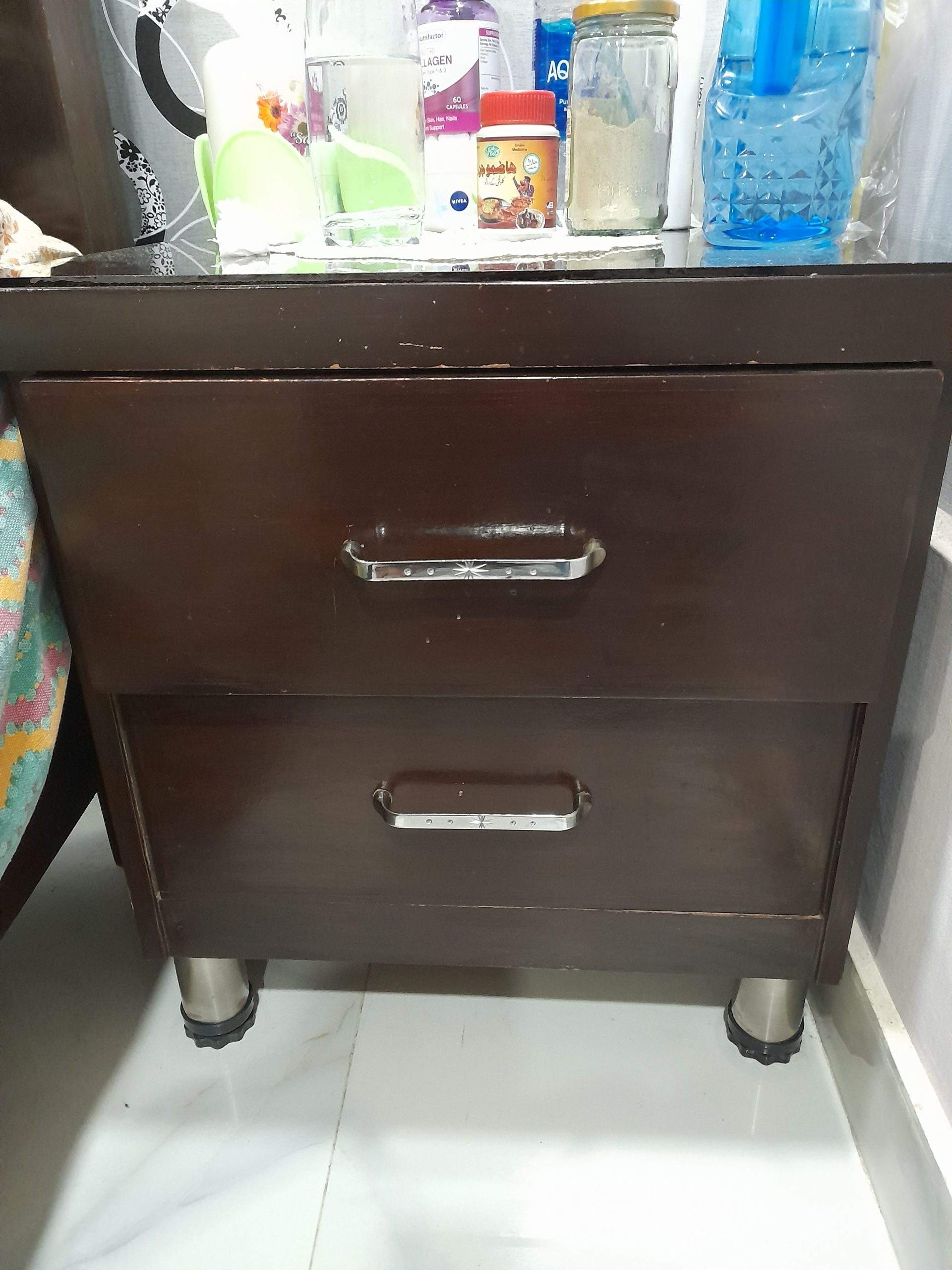 Double bed set and metress by Faizan Ali