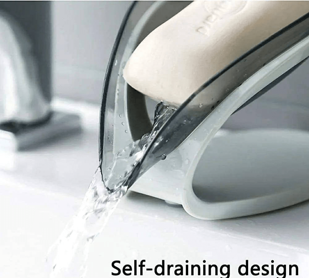 Leaf Shaped smart soap holdr by M. Bilal