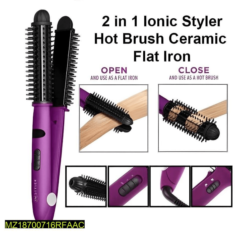 2 in 1 straightener nd Curler by Hooriya Baloch