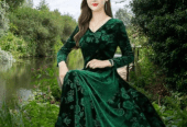 2 Pcs Women’s Unstitched Velvet Printed Suit … Free home delivery by Muhammad Maqbool