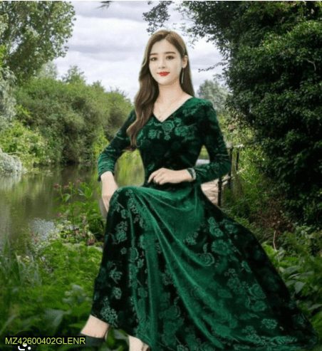 2 Pcs Women’s Unstitched Velvet Printed Suit … Free home delivery by Muhammad Maqbool