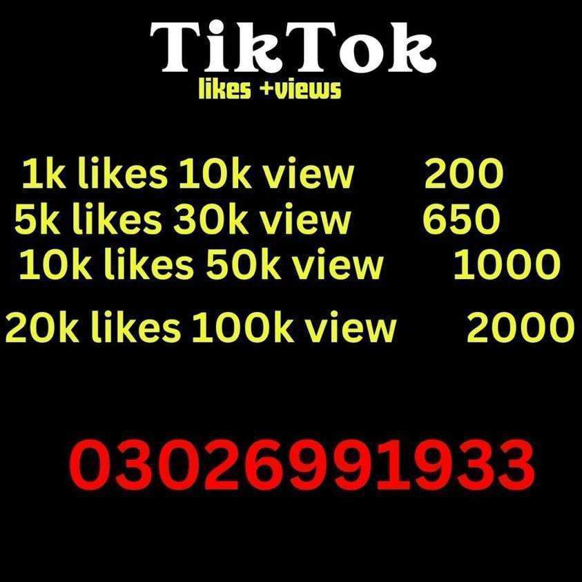 TikTok likes and views by Anas Zahoor