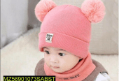 Kid’s Wool Plain Cap With Neck Warmer … Free home delivery by Muhammad Maqbool