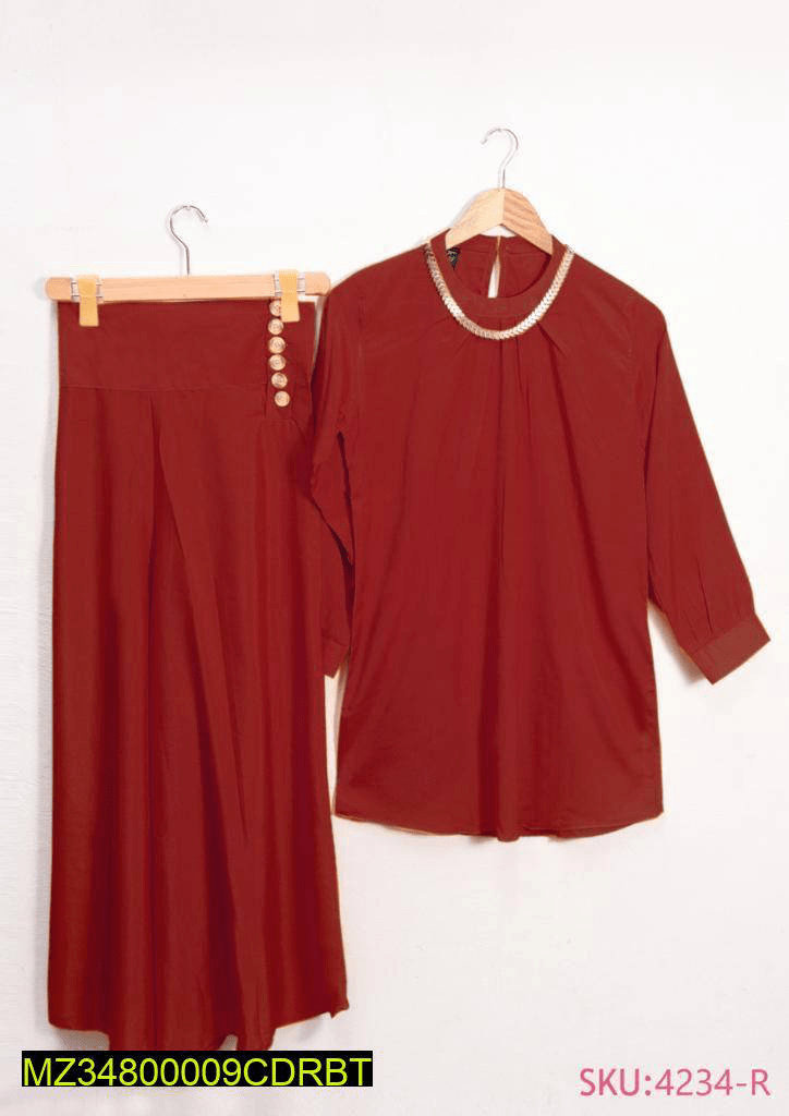 Lady Top and long Plazo♥️ by Muhammad Afaq