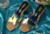 Zara Holographic Heels by Hooriya Baloch