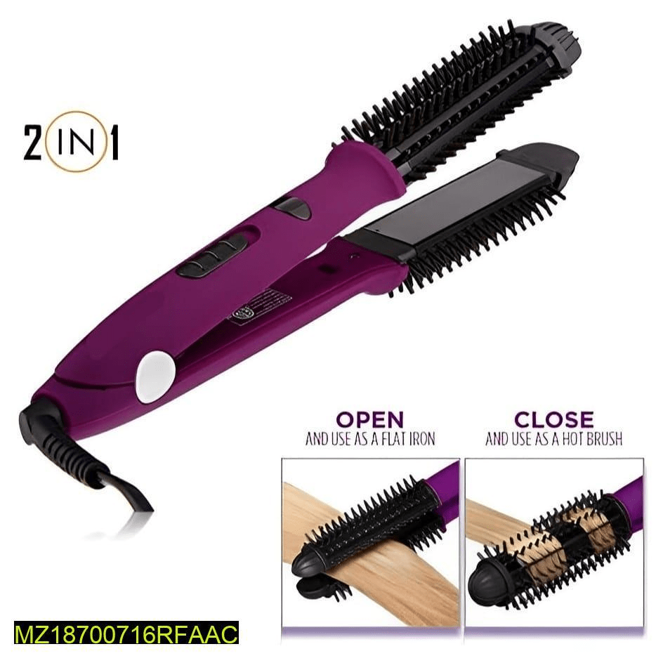 2 in 1 straightener nd Curler by Hooriya Baloch