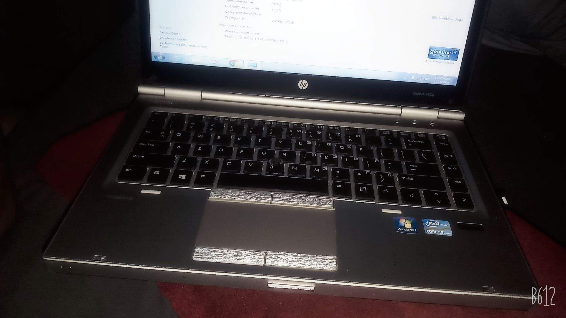 Hp laptop core i5 3rd generation very good condition by nasir uzzi