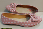 Women’s Rexine casual pumps by Muhammad Afaq