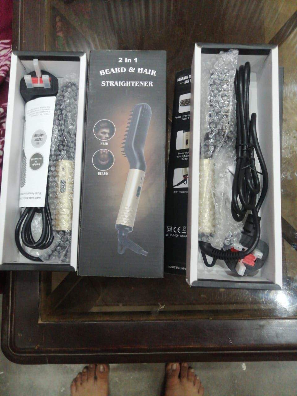 2 in 1 Hair straightener by Ghulam Qadir