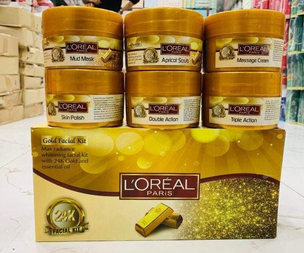 24k gold facial kit by Ali Sher