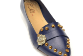 Women’s Rexine casual pumps by Muhammad Afaq