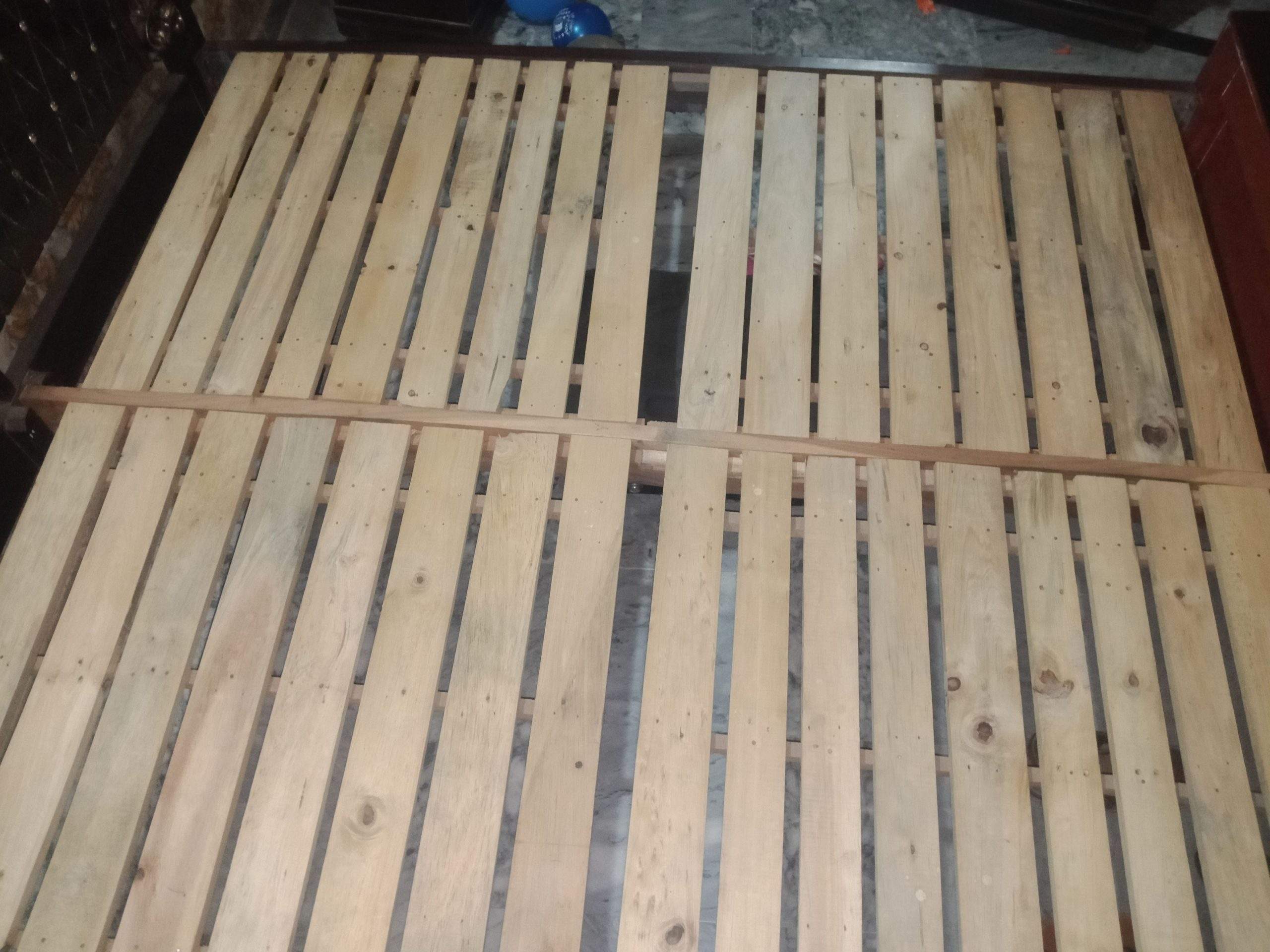 Bed with dressing table and side table by jannat princess