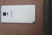 Samsung Note 4 4+32 PTA official app roof chalne me ok by Asadullah khan