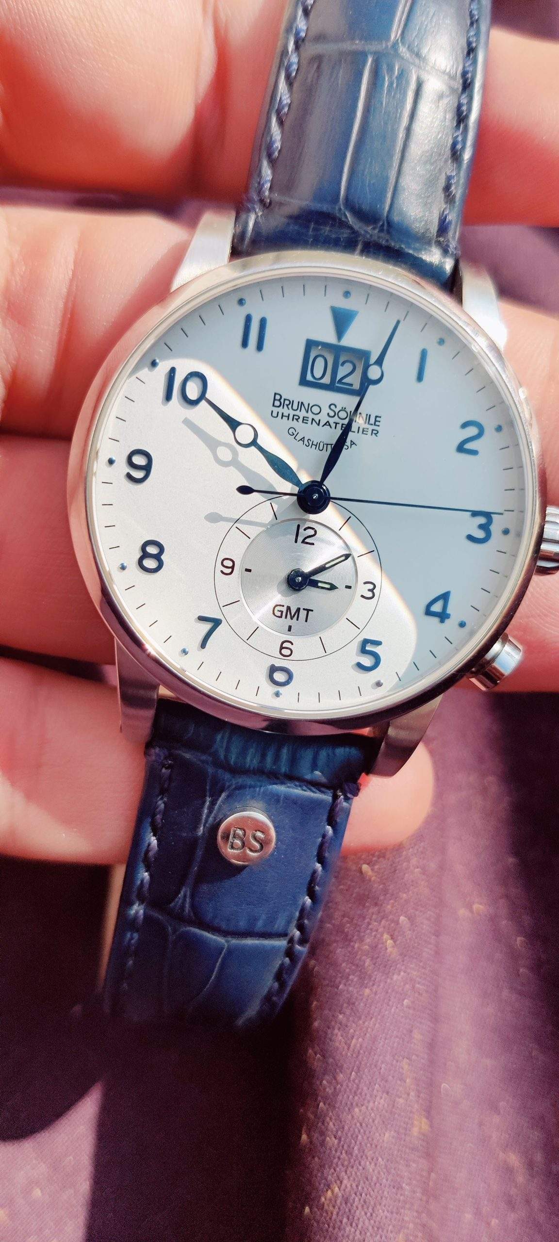 Bruno Sohnle GMT Quartz watch by UMER FIAZ