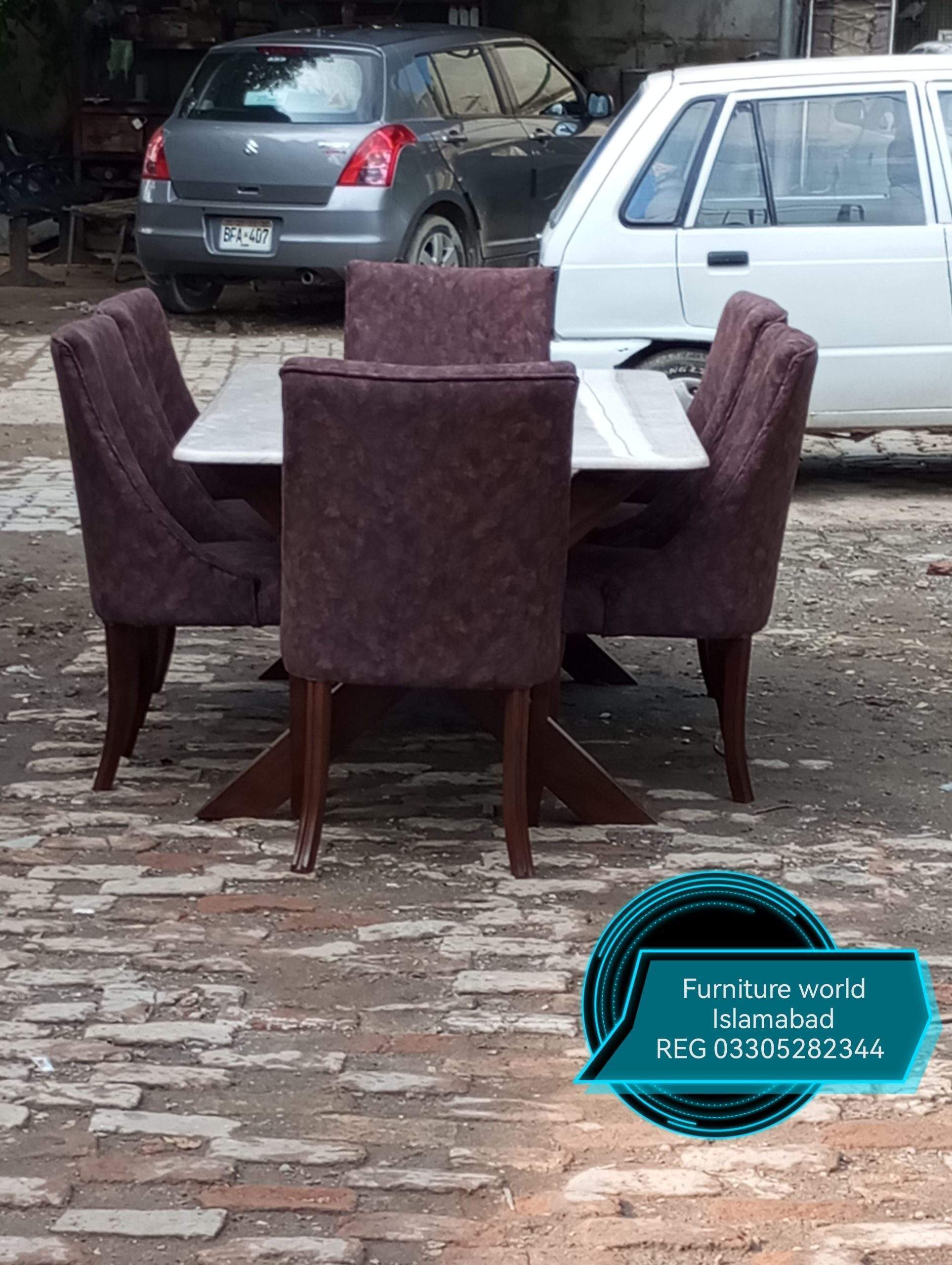 We made dinnings on order furniture world Islamabad by Furniture World Islamabad Pvt REG SECP