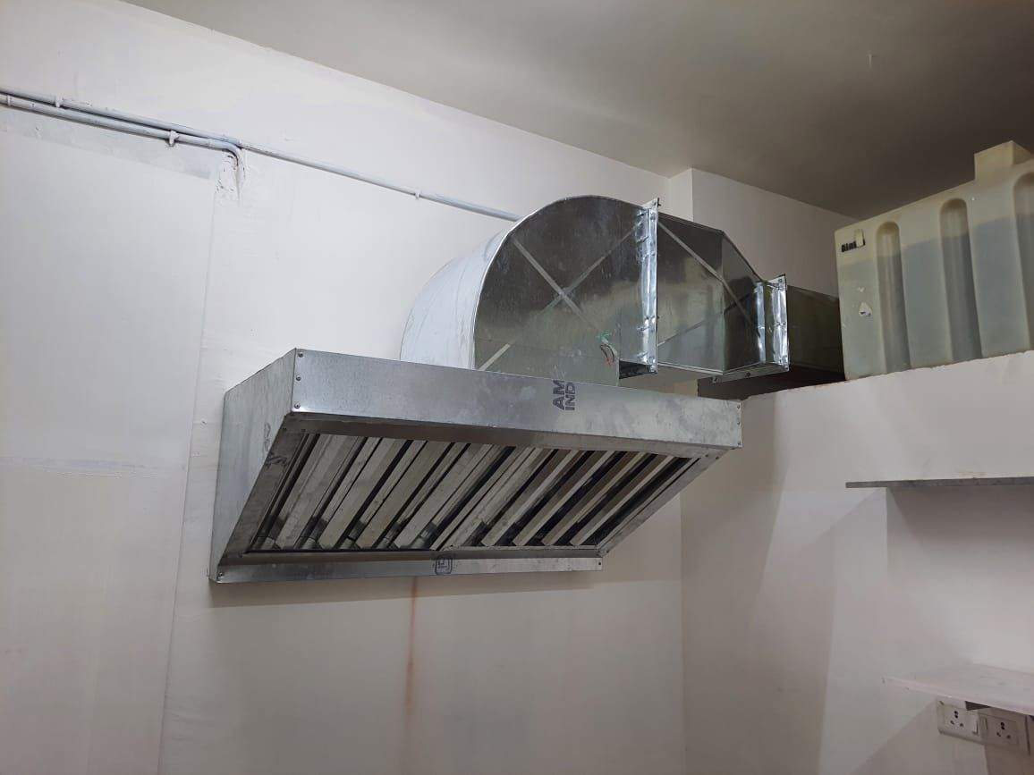 HOOD AND DUCTING WORKS. by Arslan Shaheen