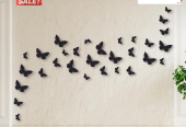 Butterfly design laminated wall pack of 30 by M. Bilal