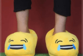 Women’s emoji slippers warm nd comparable by Hooriya Baloch