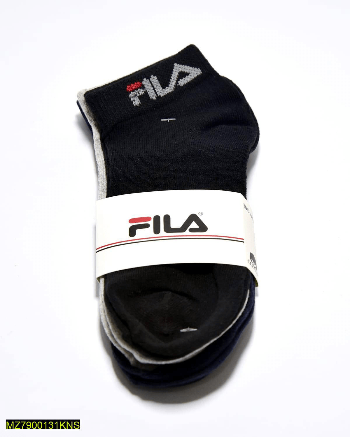 Men’s cotton ankle socks pack of 6 by Abdul Jabar