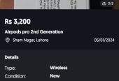 Airpods pro 2nd Generation by Abdullah Naveed