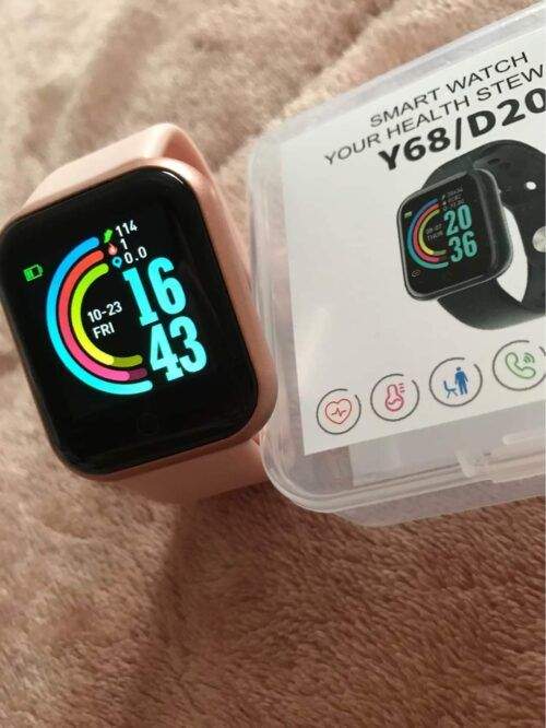 D20 SMART watch black by Cute Khan