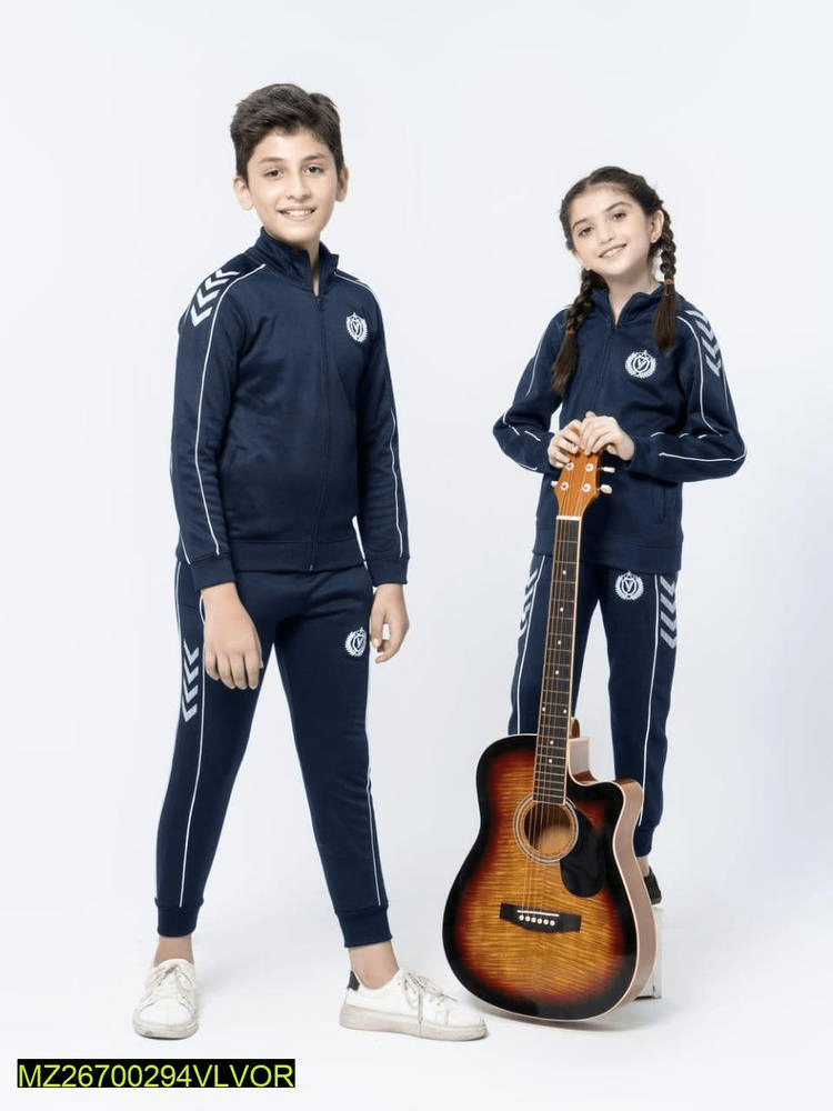 2 pc’s child stitched track suit by Ahsan Danish