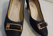 Women’s Rexine Heels Kot Shoes …. Free home delivery by Muhammad Maqbool