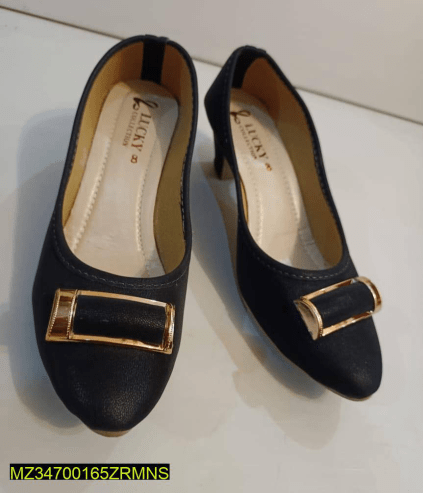 Women’s Rexine Heels Kot Shoes …. Free home delivery by Muhammad Maqbool