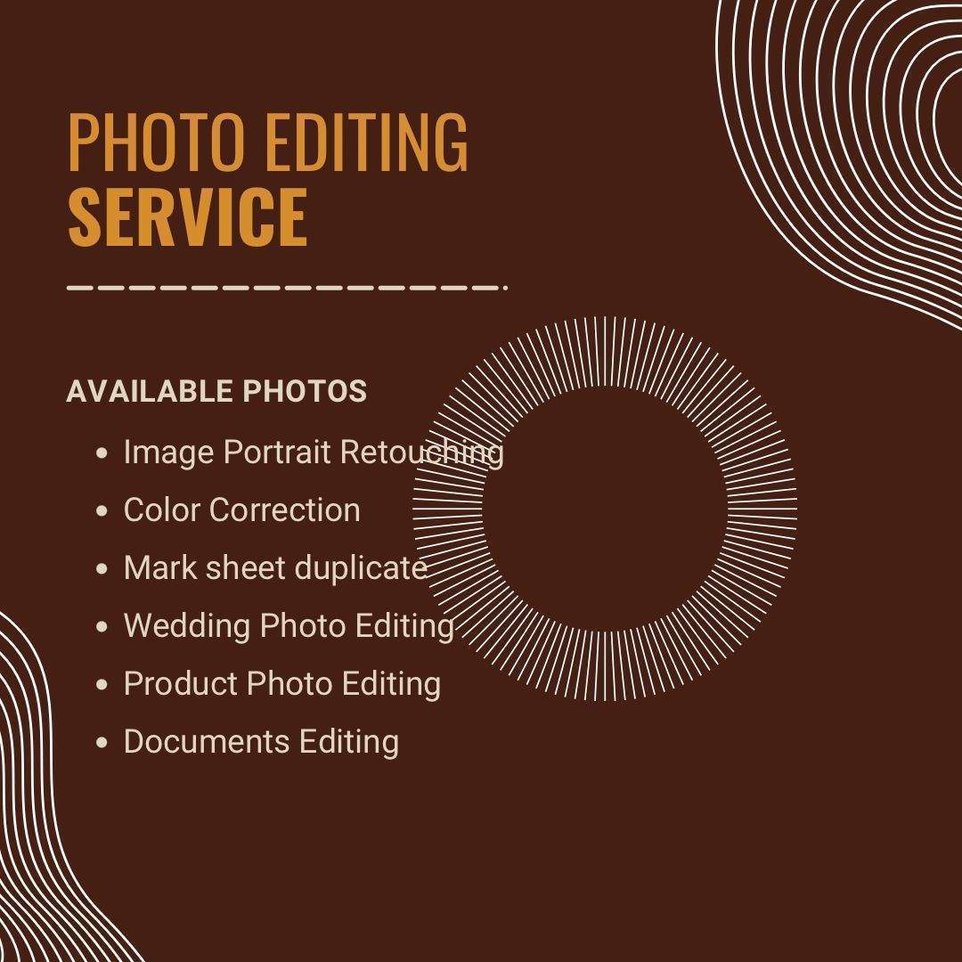 Photo And Document Editing And Photography Services Available by Muhammad Sheryar