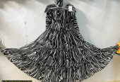 1 PCs women’s stitched chiffon printed suit by Hooriya Baloch