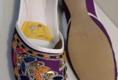 women’s funcy embroidered khussa by Cute Khan