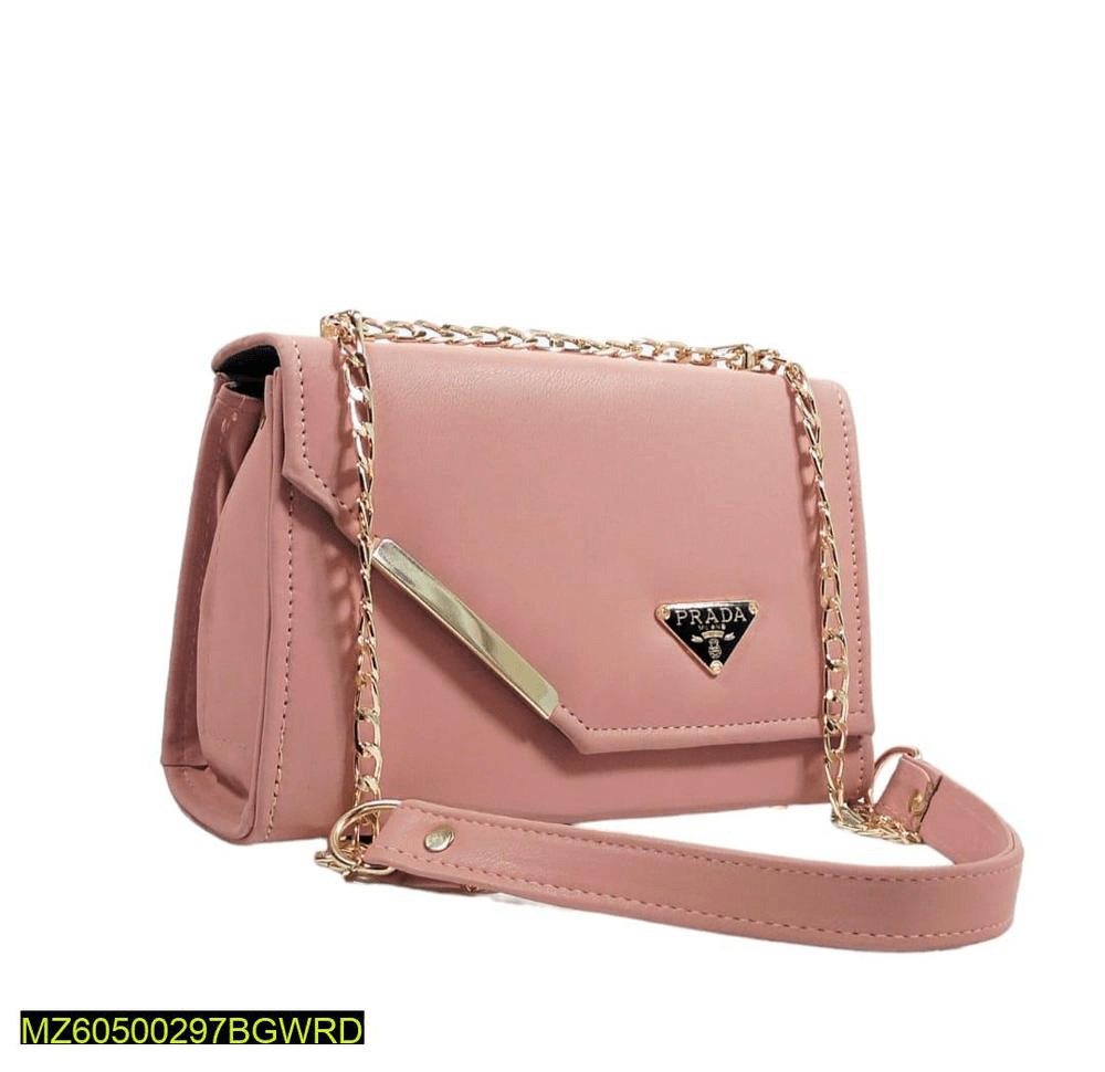 Women’s PU Leather plain crossbody bags by Muhammad Afaq