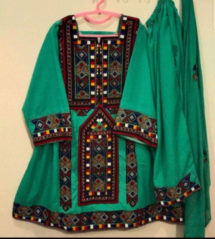Balochi dress by Siraj Baloch