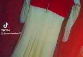 1 time used pretty❤ long maxi. by sumaira rehan