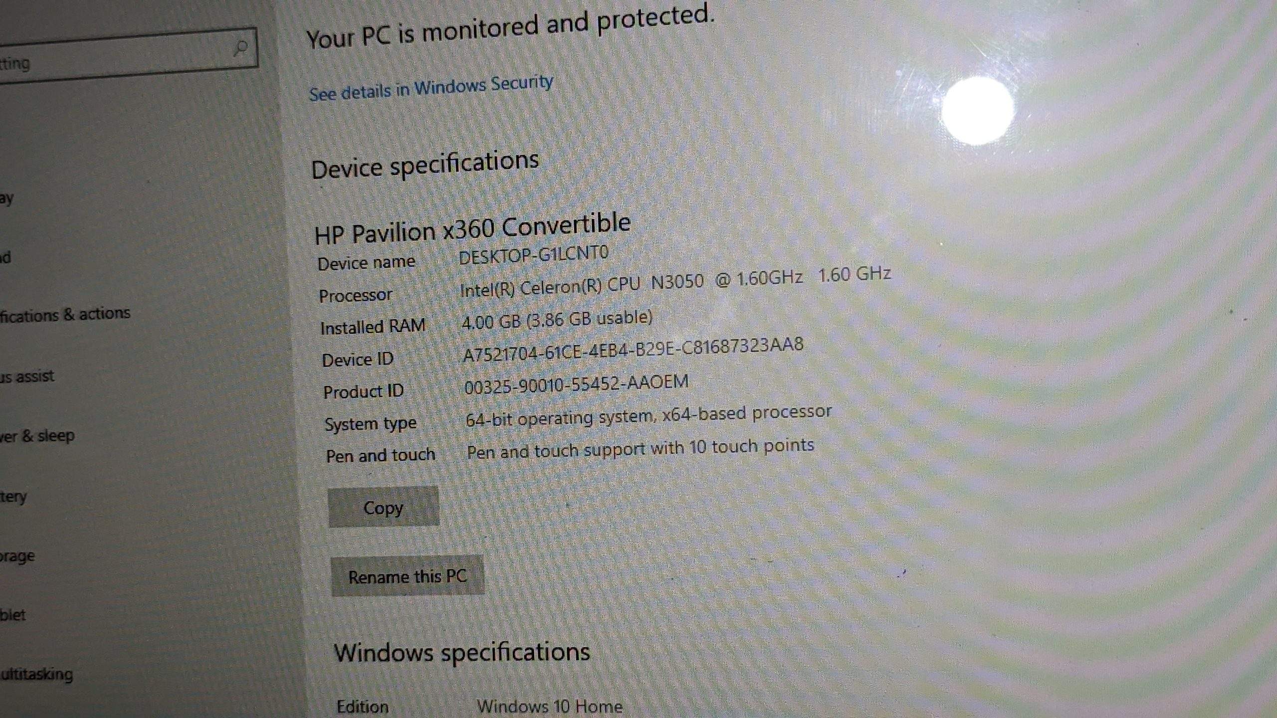 Hp Touch screen laptop by rahan khan