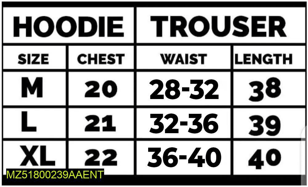 Men’s stitched fleece printed track sout by Gulzar Ahmed