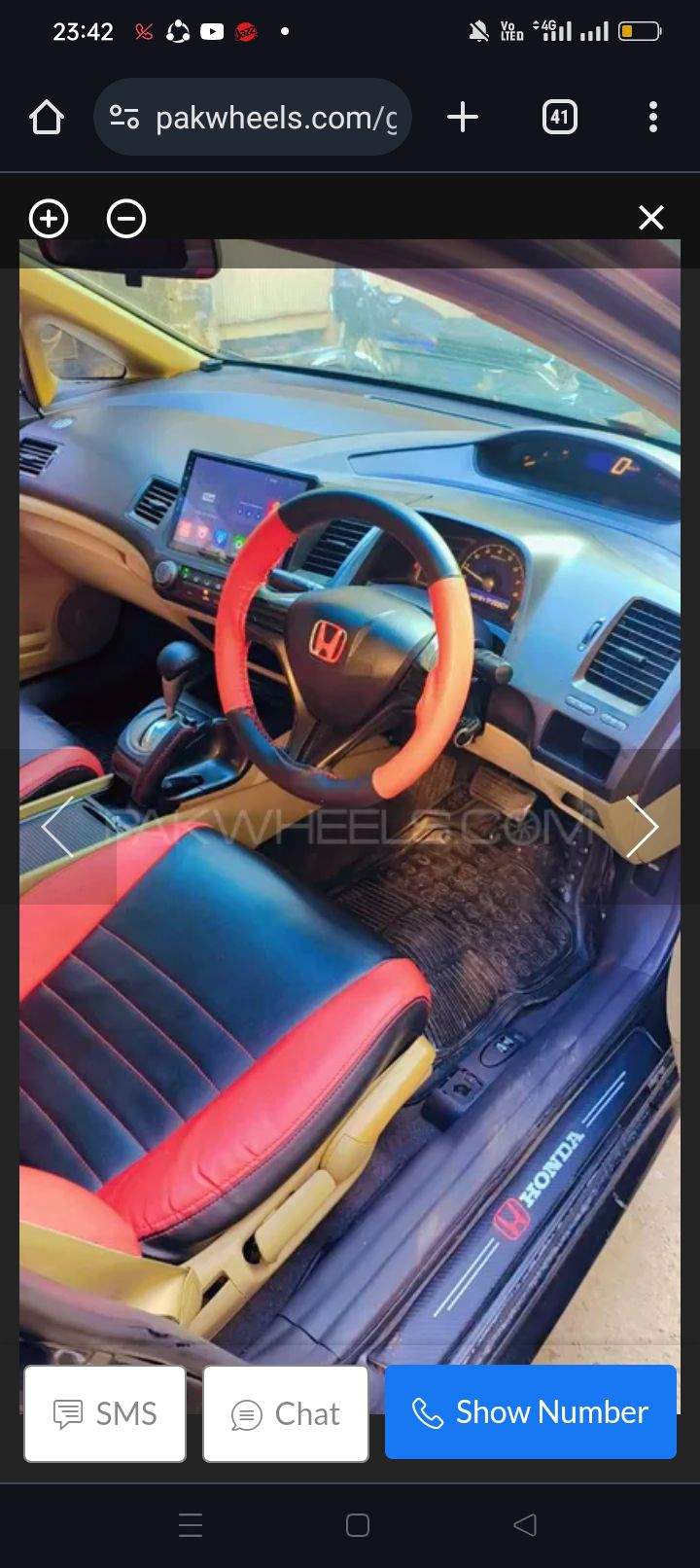 Honda reborn prismatic full option by nadeem shahzad