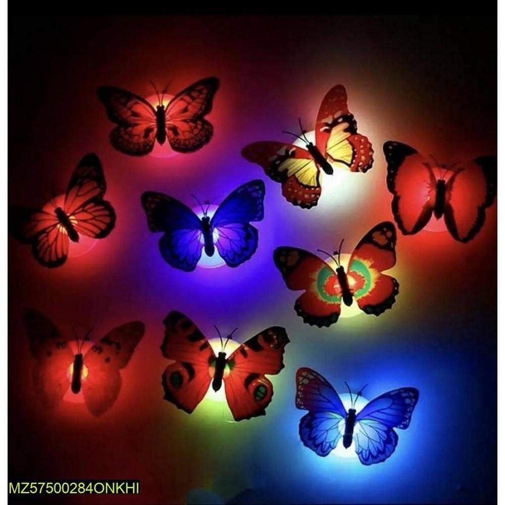 Led Butterfly Night Light 6 Pcs by Essa Sultan