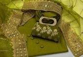 Organza 3 piece by Hanzala Khan