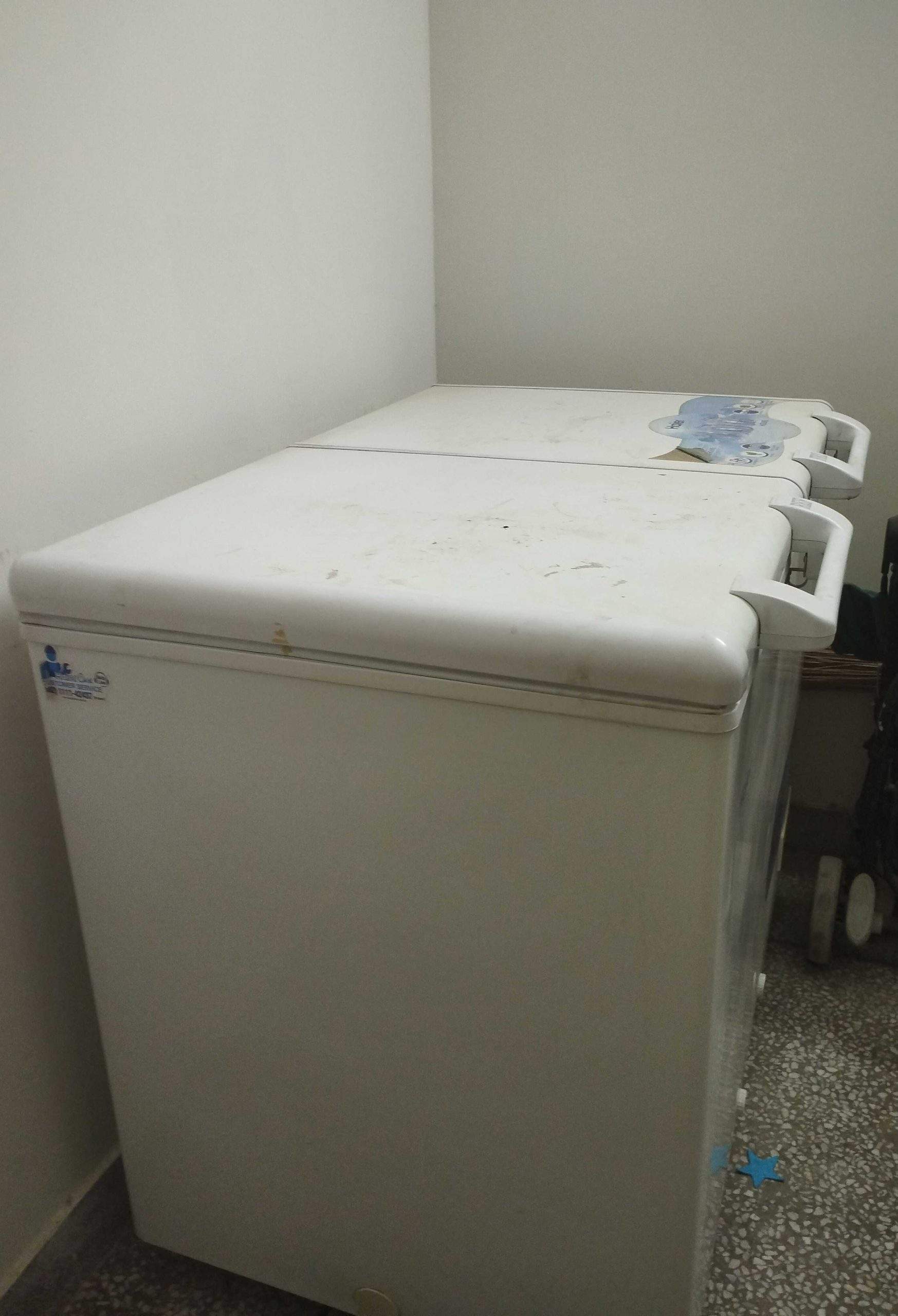 Double door deep freezer by Kanwal Abbas