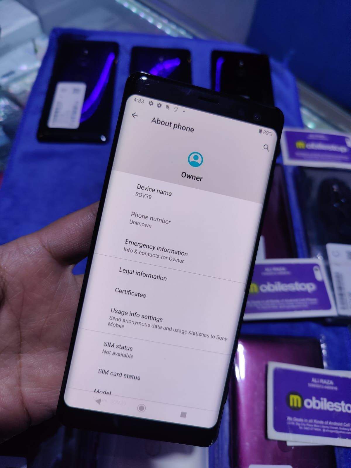 Sony XZ3 official pta by Hassaan Rajpoot