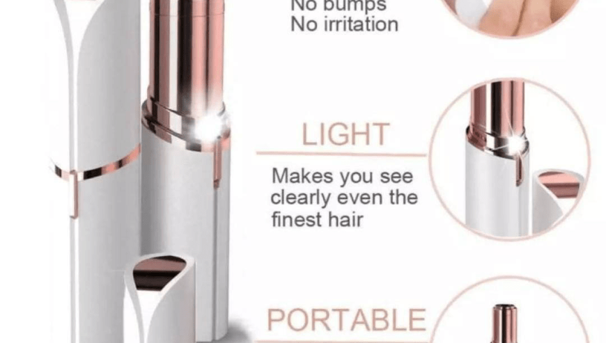 Flawless facial hair remover by Syed Hasnain Shah