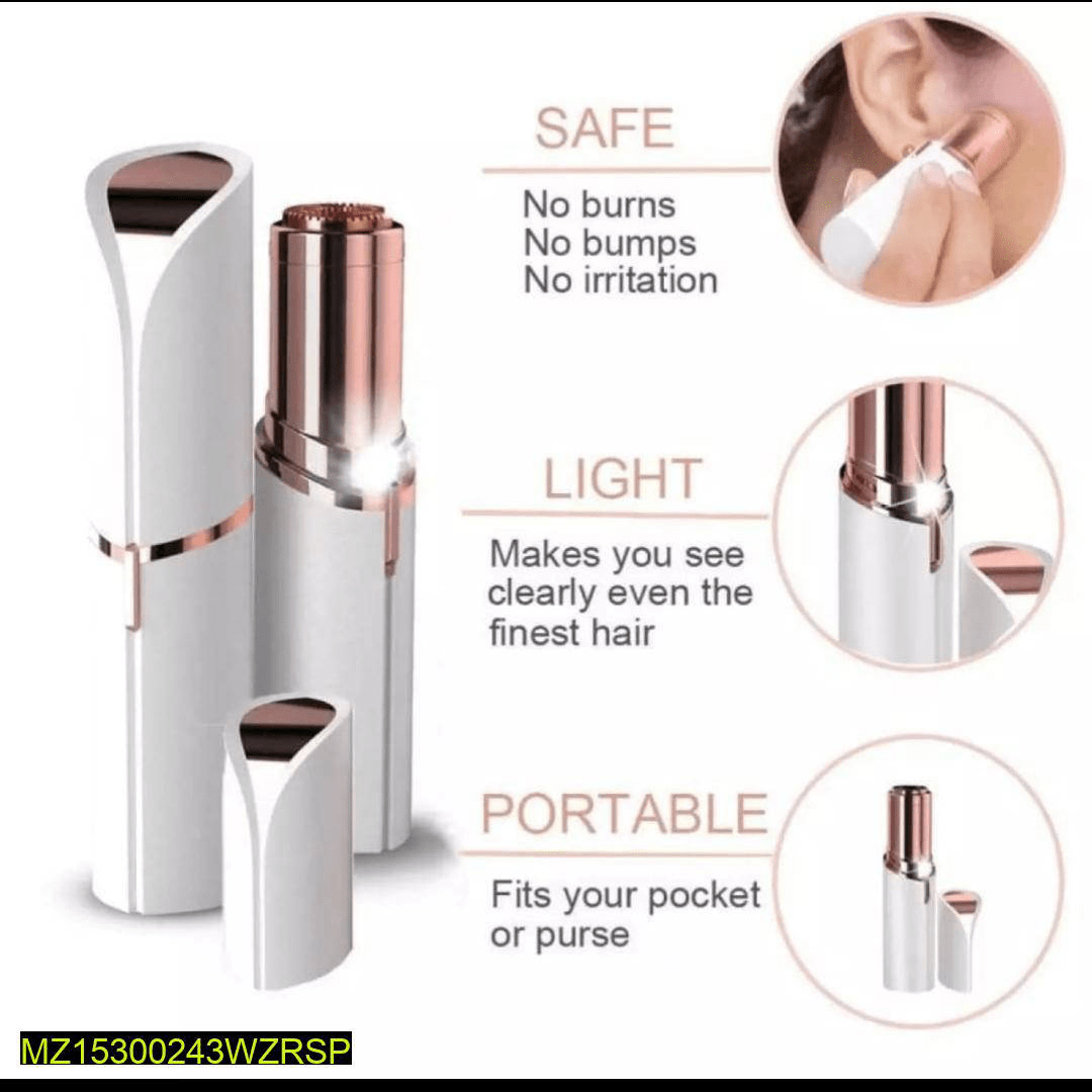 Flawless facial hair remover by Syed Hasnain Shah