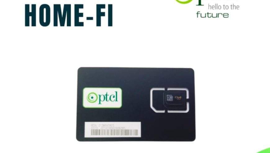Ptcl Charji Home Fi Device with Sim by Ufone 4G Call Center