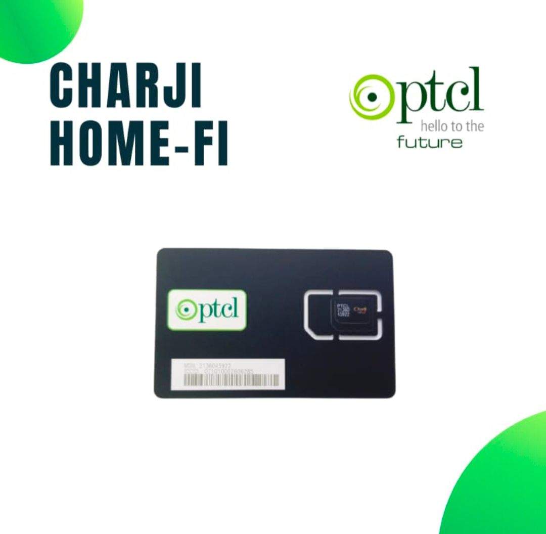 Ptcl Charji Home Fi Device with Sim by Ufone 4G Call Center