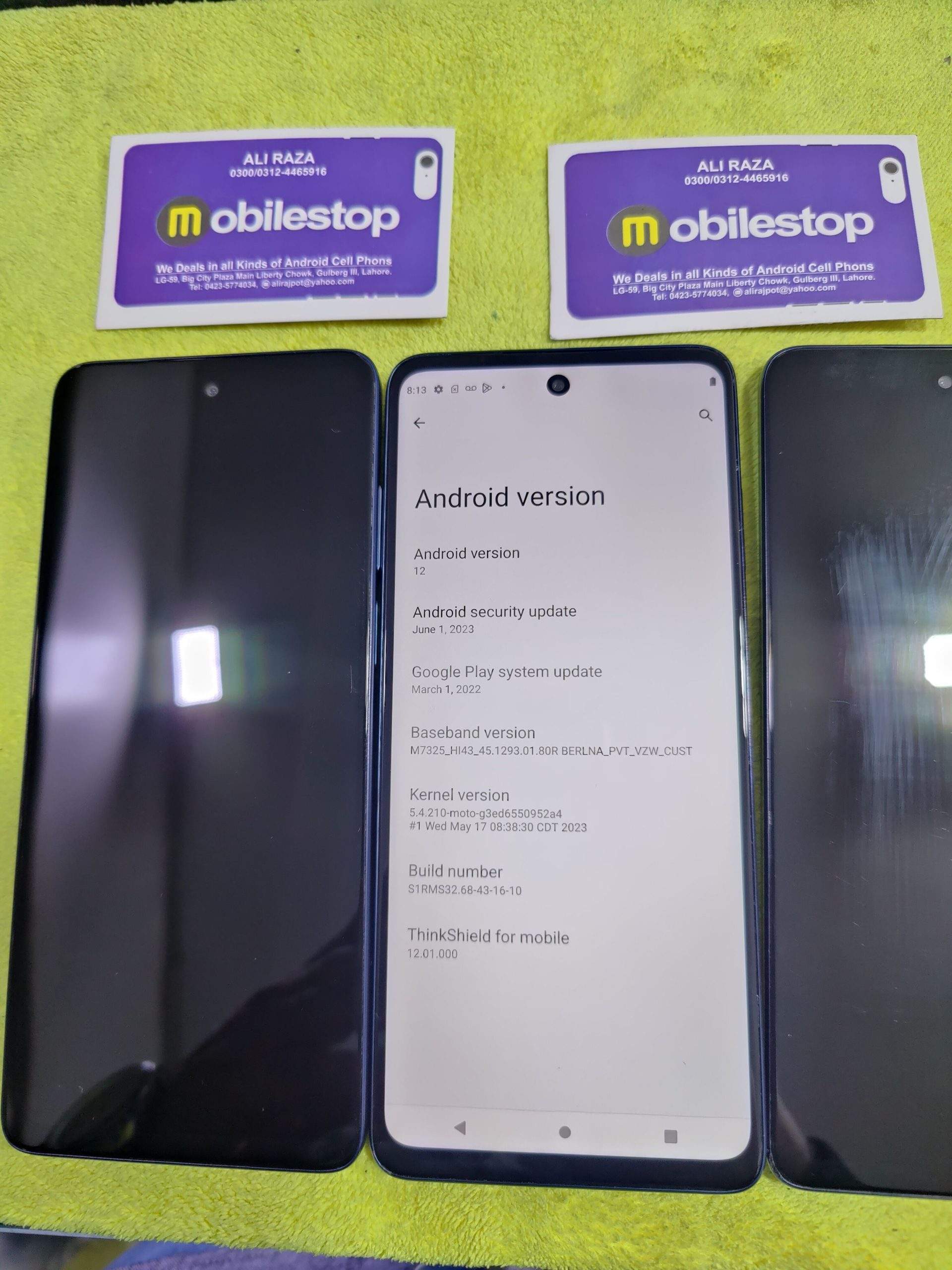 Motorola Edge 2021 model 6/128 , Edge 2022 model 8/128 , PTA approved, by Ali Raza