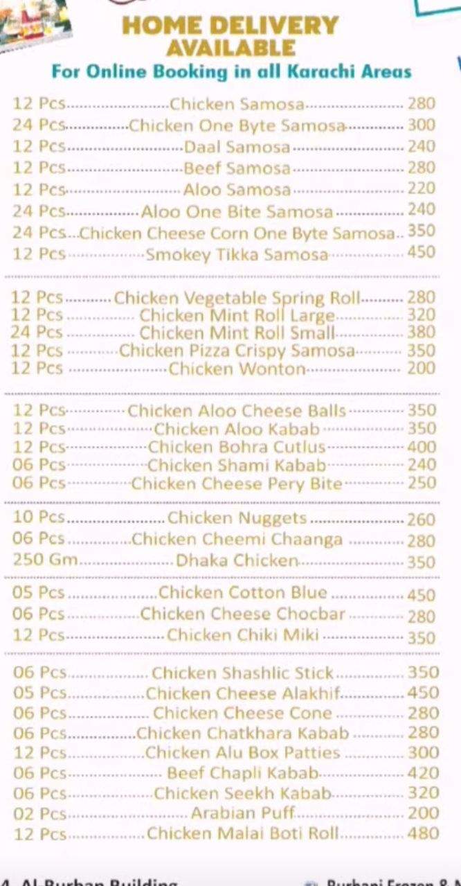 Zakir frozen food ,we provide quality,quantity£pure hyjenic frozen ite by Syed Rizwan Arif Syed Rizwan Arif