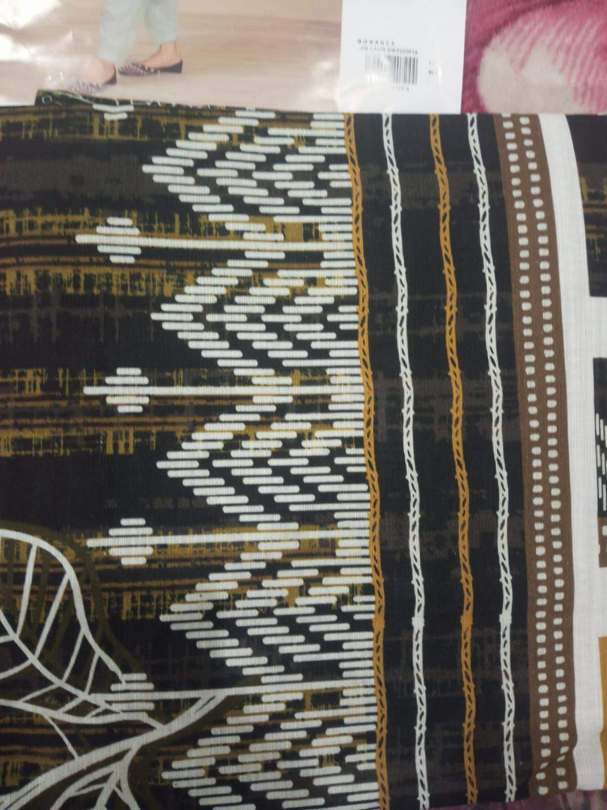 Bonanza starngi brand new suit unstich 3pcs by Iqra Hamad